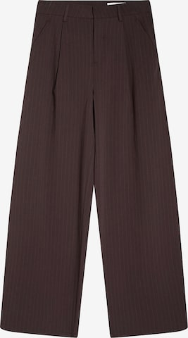 Bershka Панталон с набор в кафяво: отпред