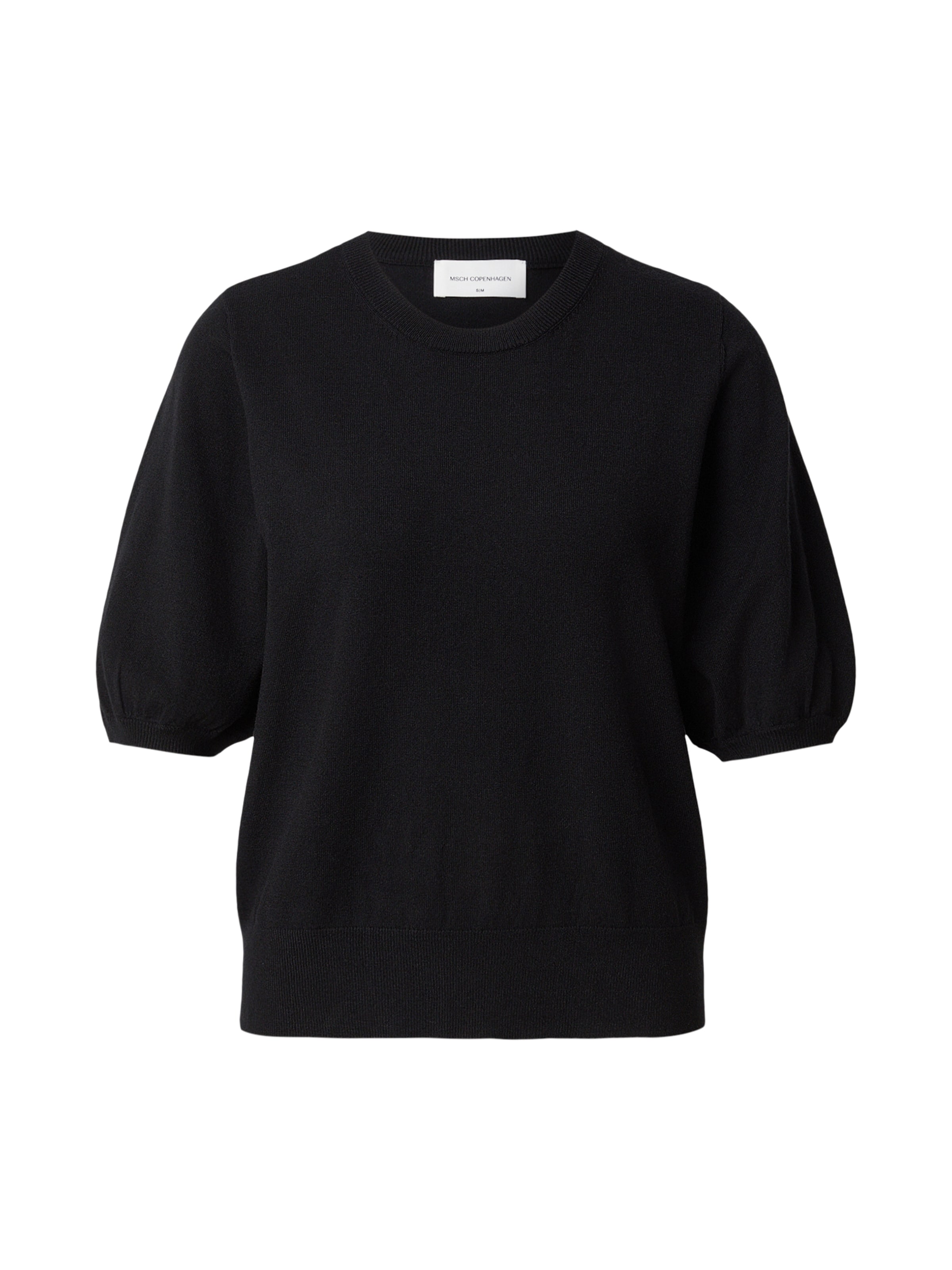 MSCH COPENHAGEN Pulóver 'MSCHSefika' - fekete: elől