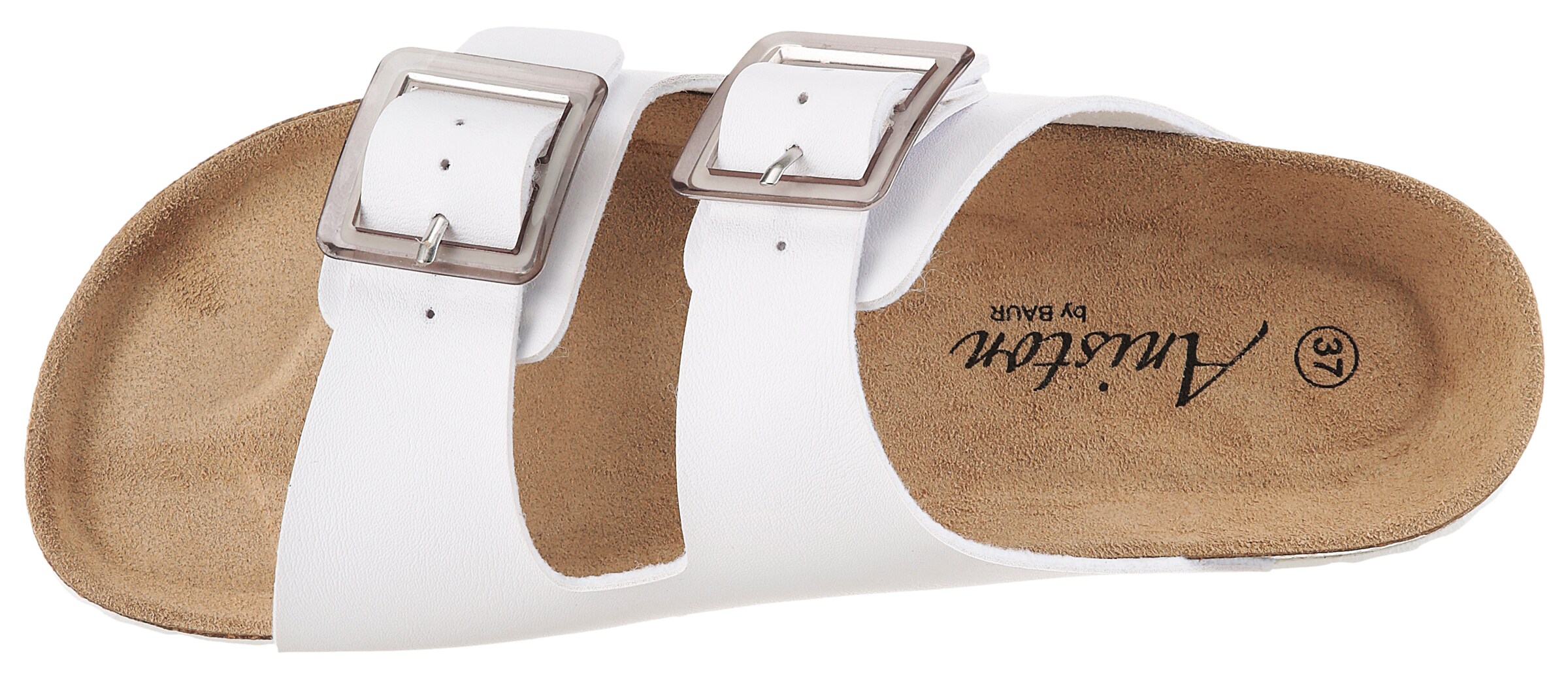 Aniston Mules in White