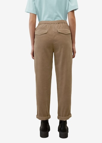 Marc O'Polo Loose fit Trousers in Brown