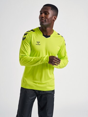 Hummel Performance shirt in Yellow: front