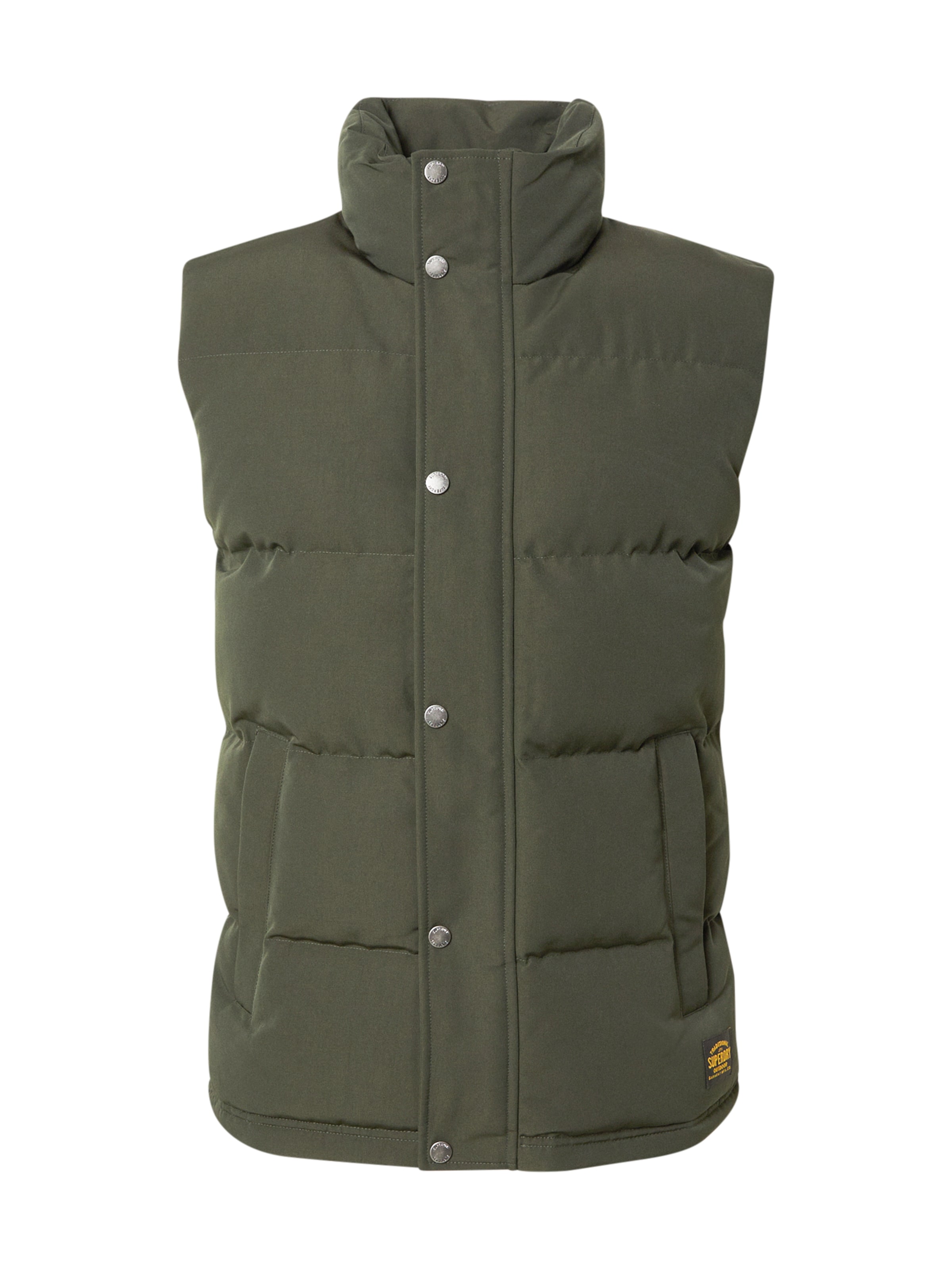 Gilet 'Everest' Superdry en vert : devant