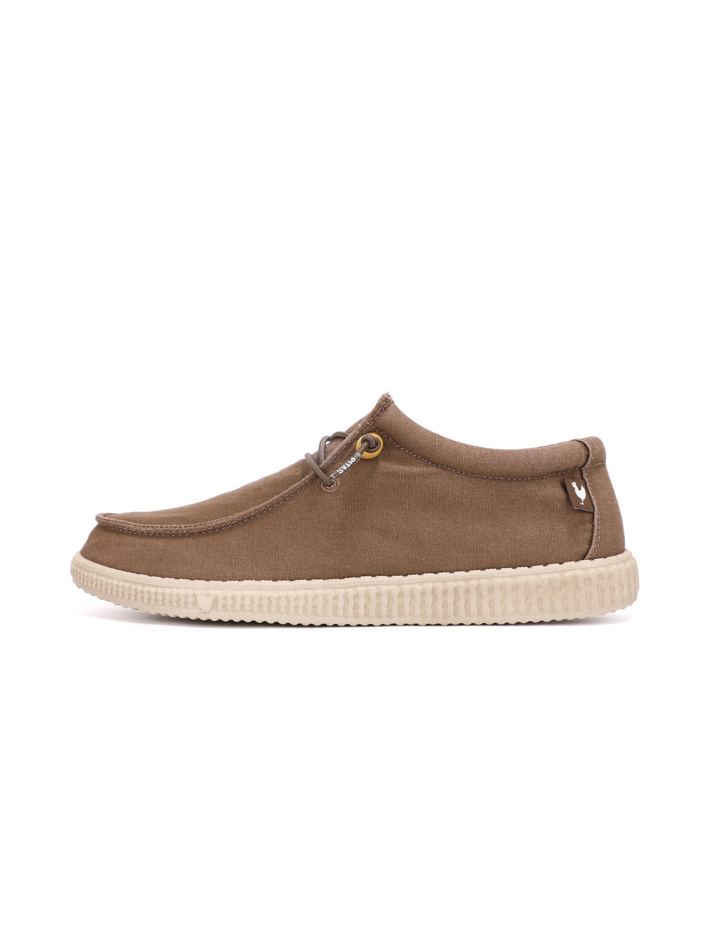 Walk In Pitas Moccasin 'Wallabi' in Brown: front