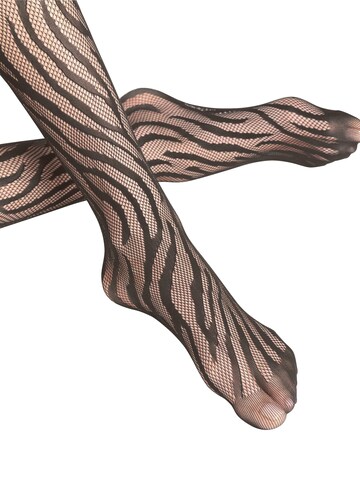 FALKE Tights 'Zebra' in Brown