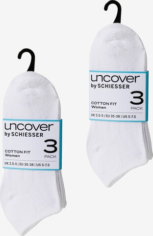 uncover by SCHIESSER Ankle Socks in White