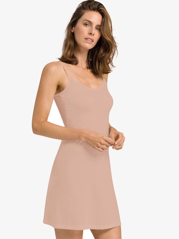 Hanro Dress 'Ultralight' in Beige: front