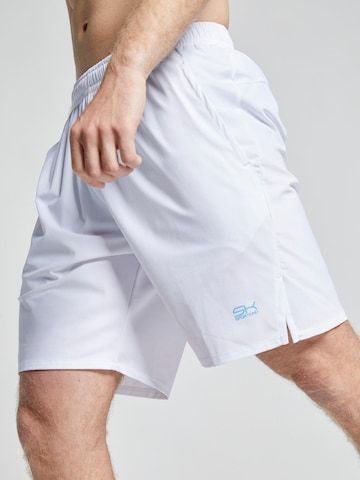 SPORTKIND Regular Workout Pants 'Performance' in White