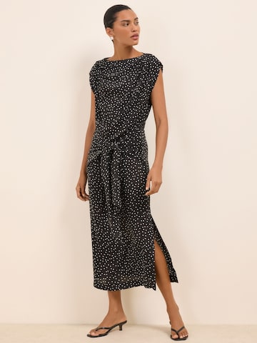 Robe Bhoem en noir : devant