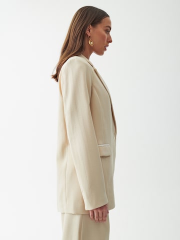 Blazer 'Lina' Willa en beige : devant