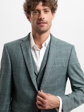 Coupe regular Veste de costume Finshley & Harding en gris