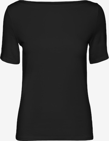 VERO MODA Shirt 'Panda' in Black: front