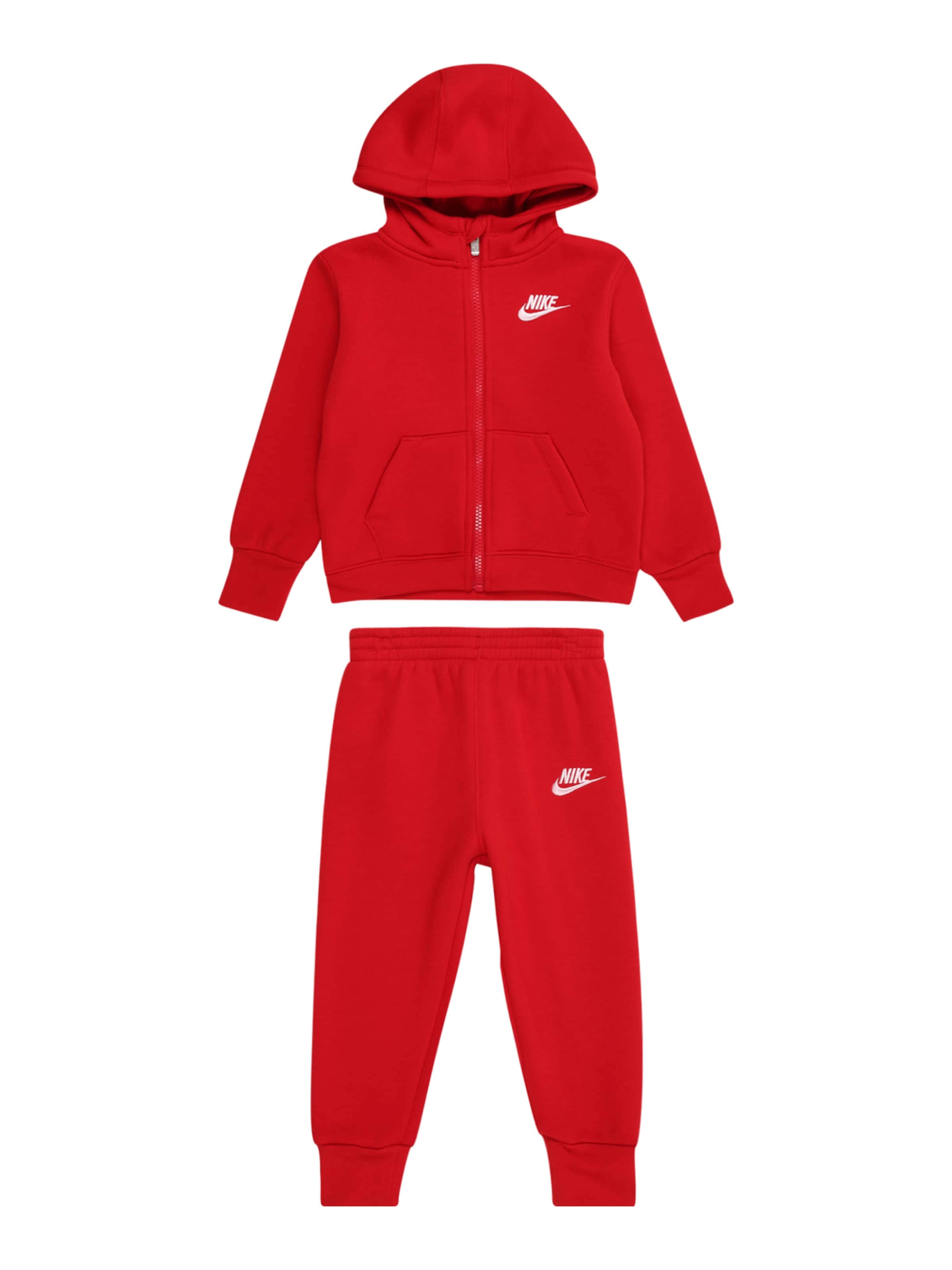 Nike Sportswear Костюм для бега в Красный: спереди