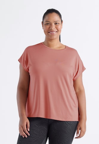 Q by Endurance Shirt 'Jenirei' in Pink: front