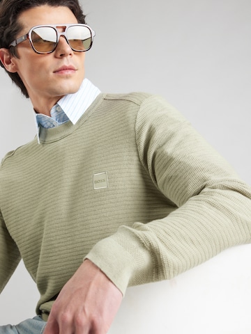 Pullover 'Anion' di BOSS in verde