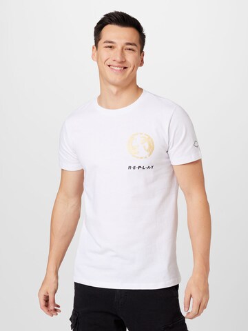 REPLAY T-Shirt in Weiß: predná strana