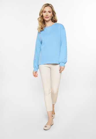 Usha Sweatshirt 'Fashion Look' in Blue