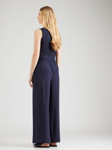 Rich & Royal - Pierna ancha Pantalón plisado en azul