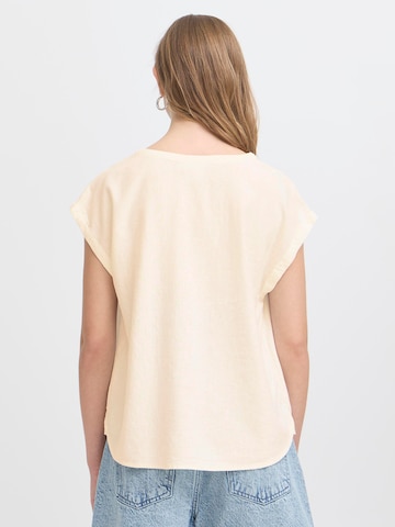 Chemisier 'IHLINNO' ICHI en beige