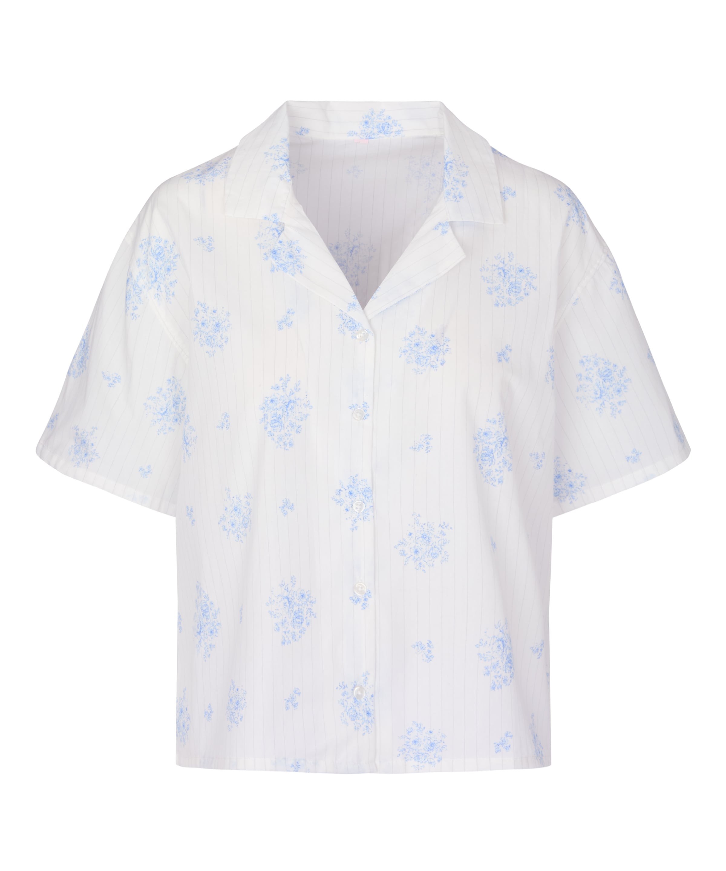 Hunkemöller Slaapshirt in Wit: voorkant