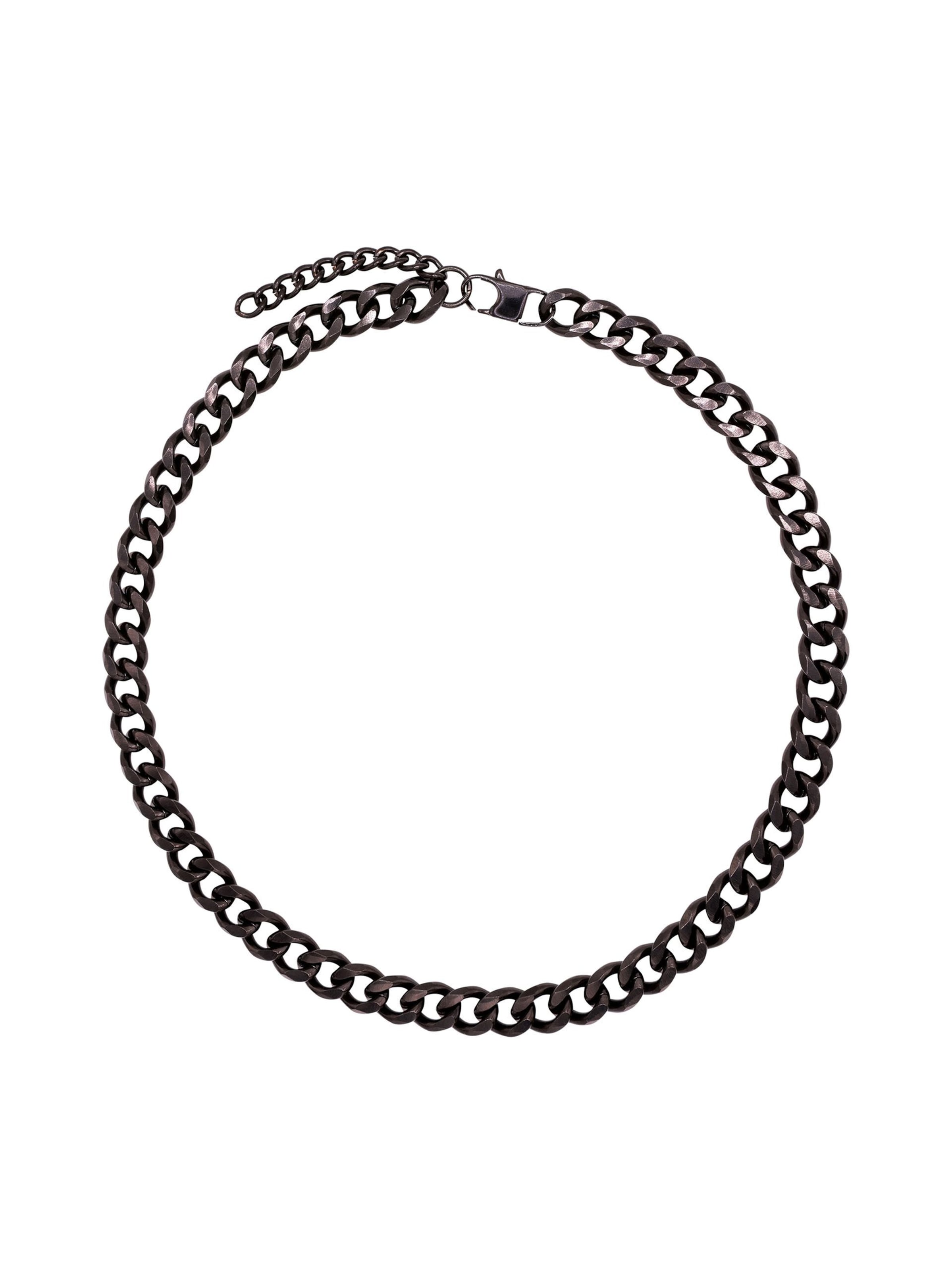 Heideman Ketting 'Tommy' in Zwart: voorkant