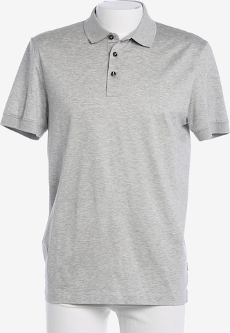 BOSS Black Poloshirt L in Grau: Vorderseite