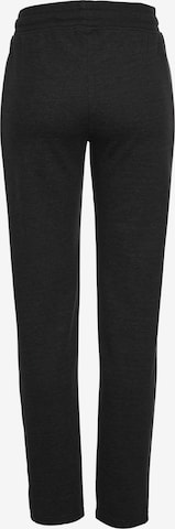 BENCH Regular Hose 'Lounge Pants' in Schwarz