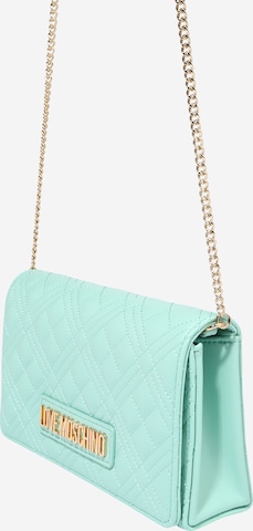 Love Moschino Clutch in Green: front