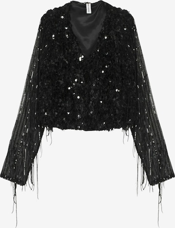 Résumé Pusero 'Delta' värissä musta: etupuoli