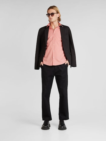 SCOTCH & SODA Slim Fit Skjorte 'Essential' i pink
