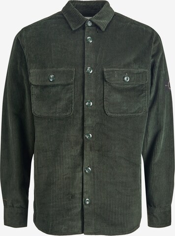 Jack & Jones Junior Regular fit Button up shirt 'DARREN' in Green: front