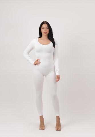 Elara Jumpsuit i hvid