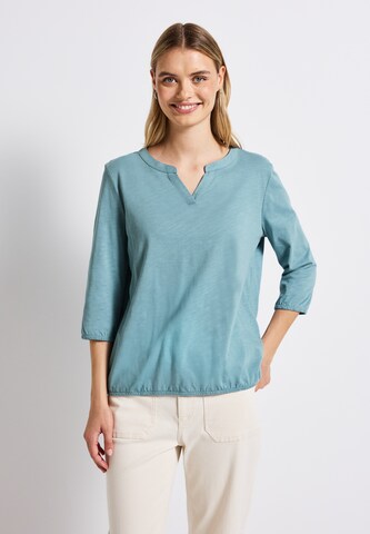 STREET ONE Shirt in Blue: front