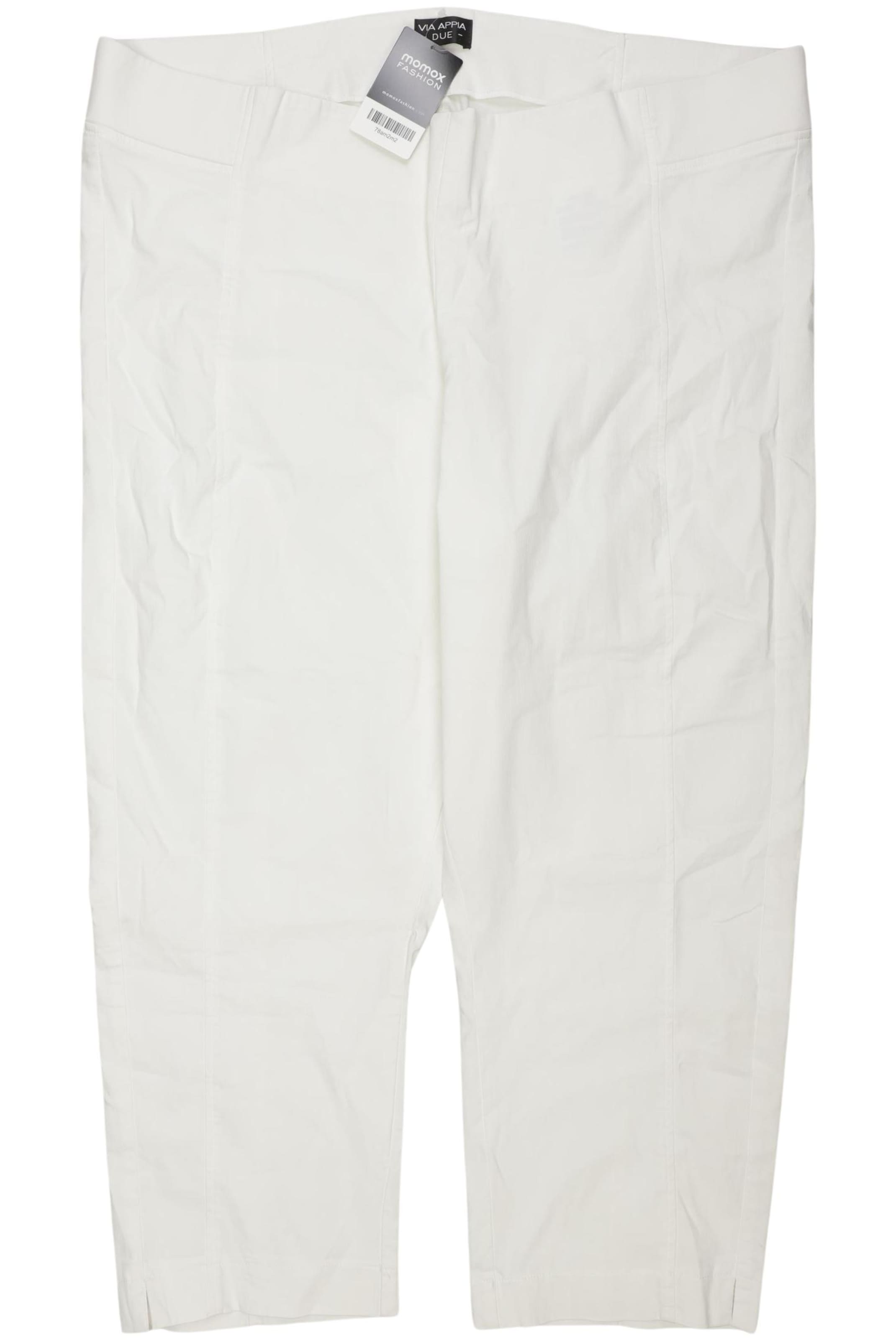 VIA APPIA DUE Stoffhose 6XL in Weiß: Vorderseite