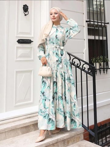 Bigdart - Vestido em verde: frente