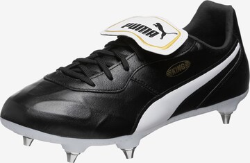 PUMA - Zapatillas de fútbol 'King' en negro: frente