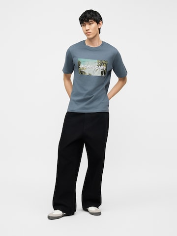 T-Shirt 'JJINDIANA' JACK & JONES en bleu