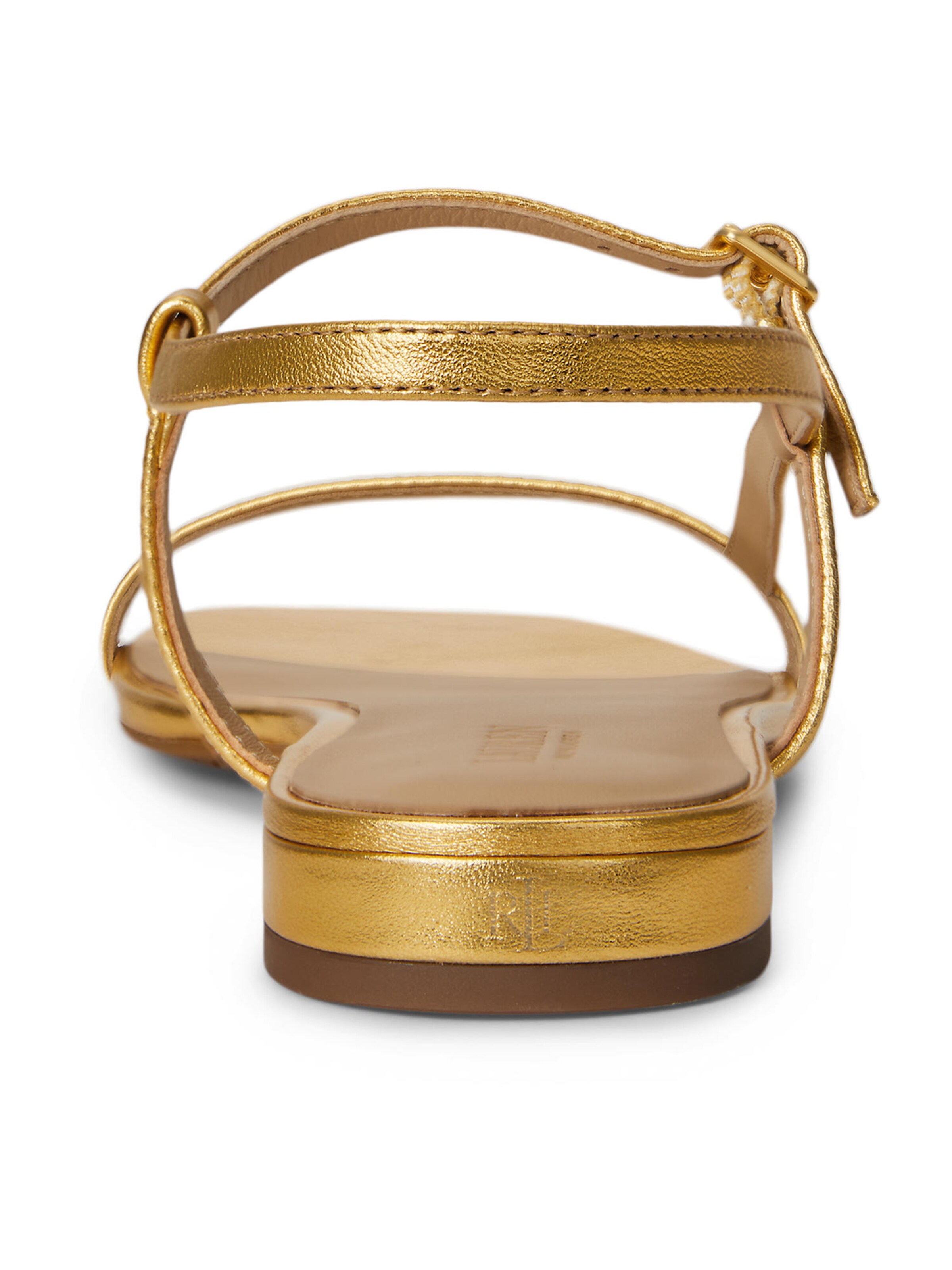 Lauren Ralph Lauren Remsandal 'LAINEE' i guld