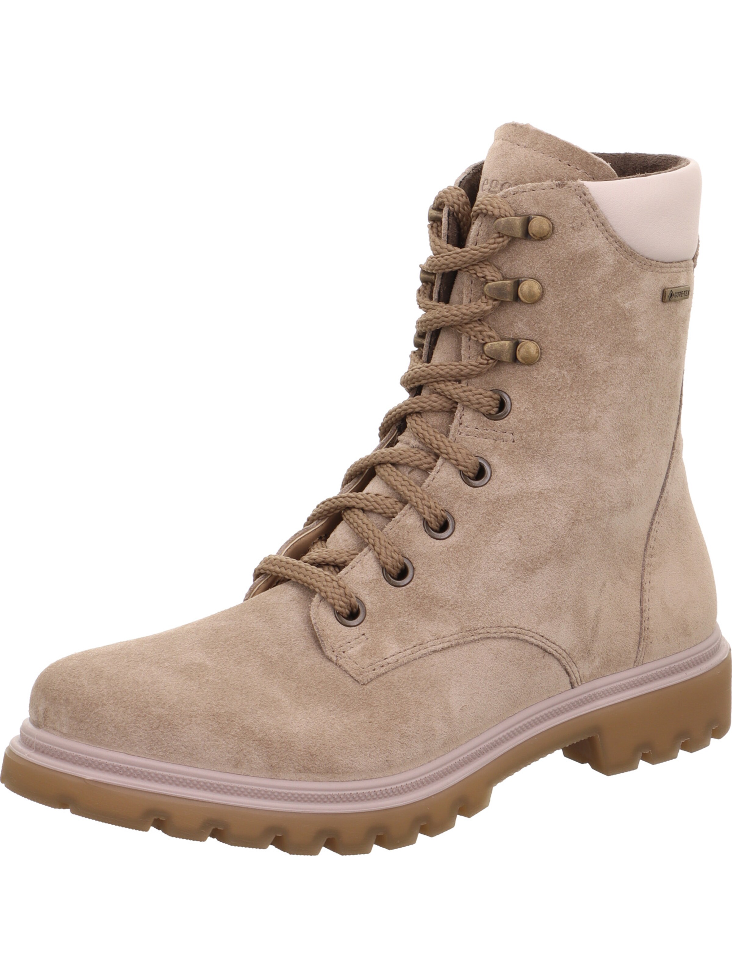 Legero Schnürstiefelette 'Monta' in Beige: Vorderseite