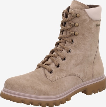 Legero Schnürstiefelette 'Monta' in Beige: Vorderseite