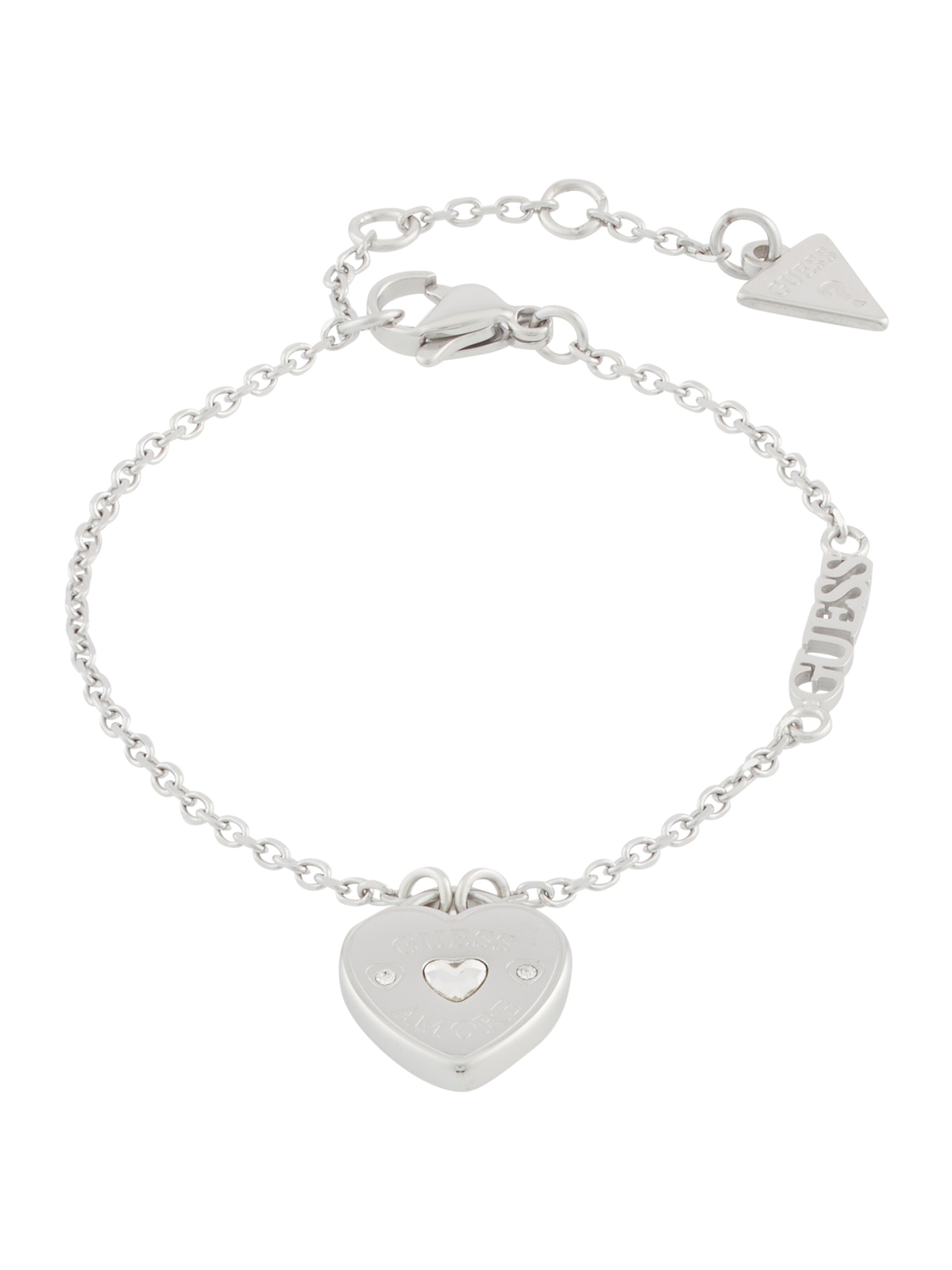 GUESS Opaska w kolorze srebrny: przód