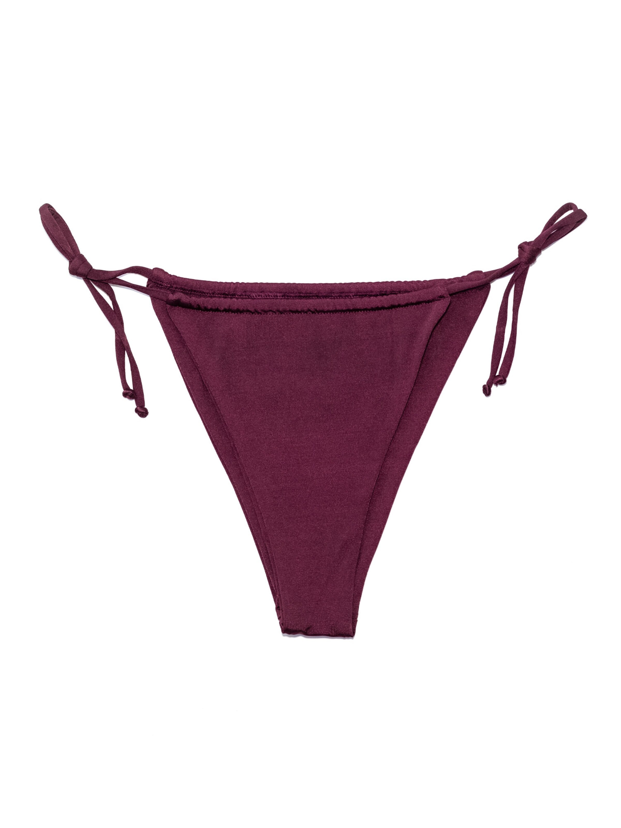 Matia Beachwear Bikini Bottoms 'Henry Grape' in Purple