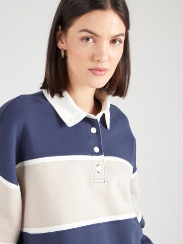 Abercrombie & Fitch Sweatshirt i blå