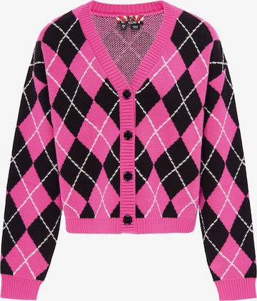 Cardigan myMo ROCKS en rose : devant