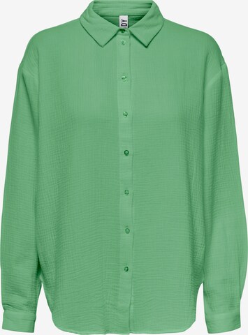 JDY Blouse 'Theis' in Groen: voorkant