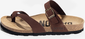 ruda Bayton Šlepetės per pirštą 'Diane': priekis