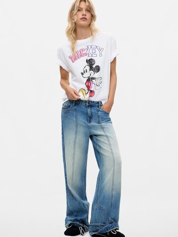 Desigual Shirt 'Mickey' in White