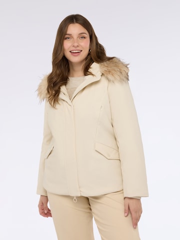 Fiorella Rubino Winterjas in Beige