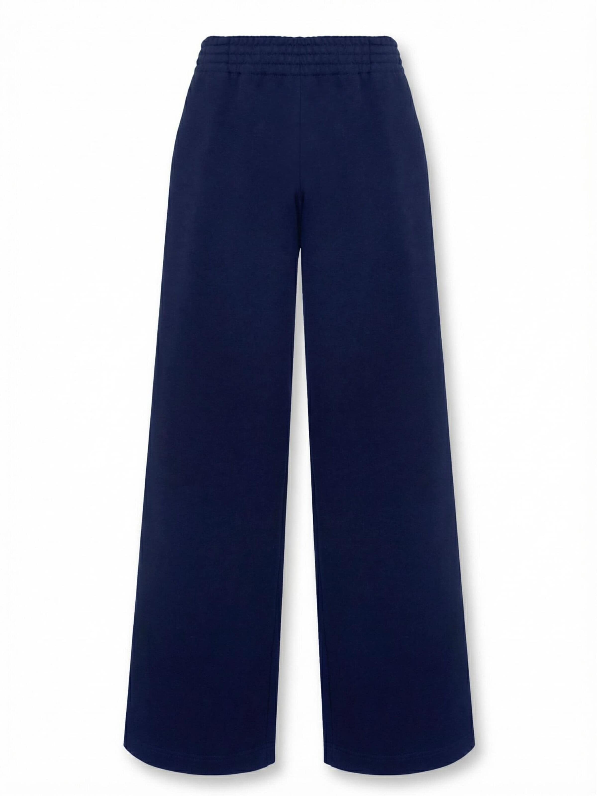 Cat e Lolette Regularen Hlače 'Palazzo Trousers' | modra barva: sprednja stran