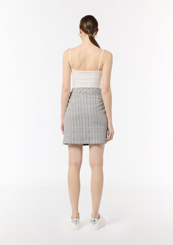 COMMA Skirt in Grey: back