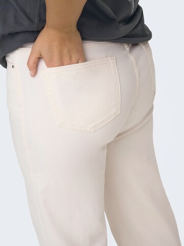 smėlio ONLY Carmakoma Plačios klešnės Džinsai 'CARWilly'